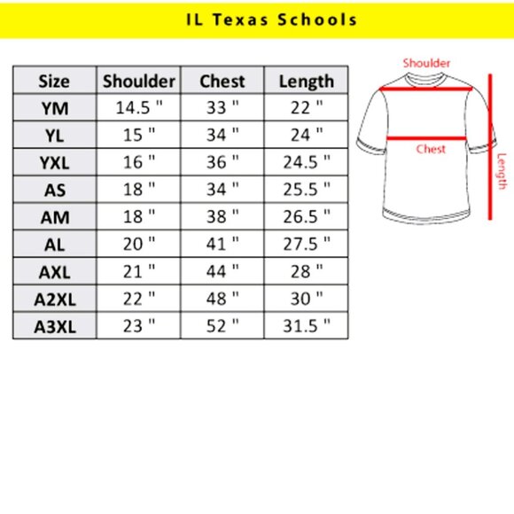 International Leadership of Texas ~ Adult Small PE School Uniform Shirts ILTexas - Picture 10 of 11